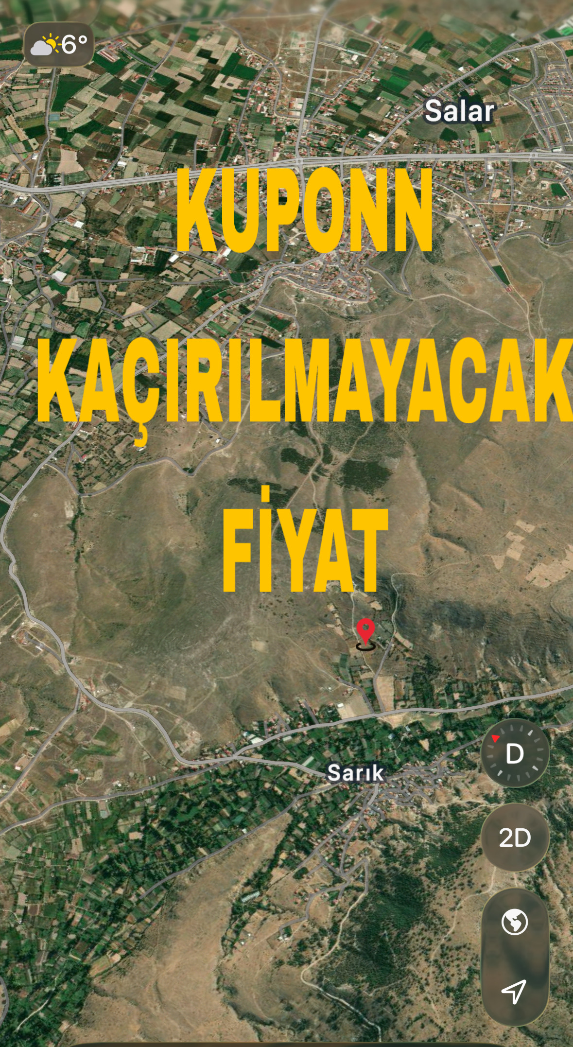 SATILIK YATIRIMLIK TARLA