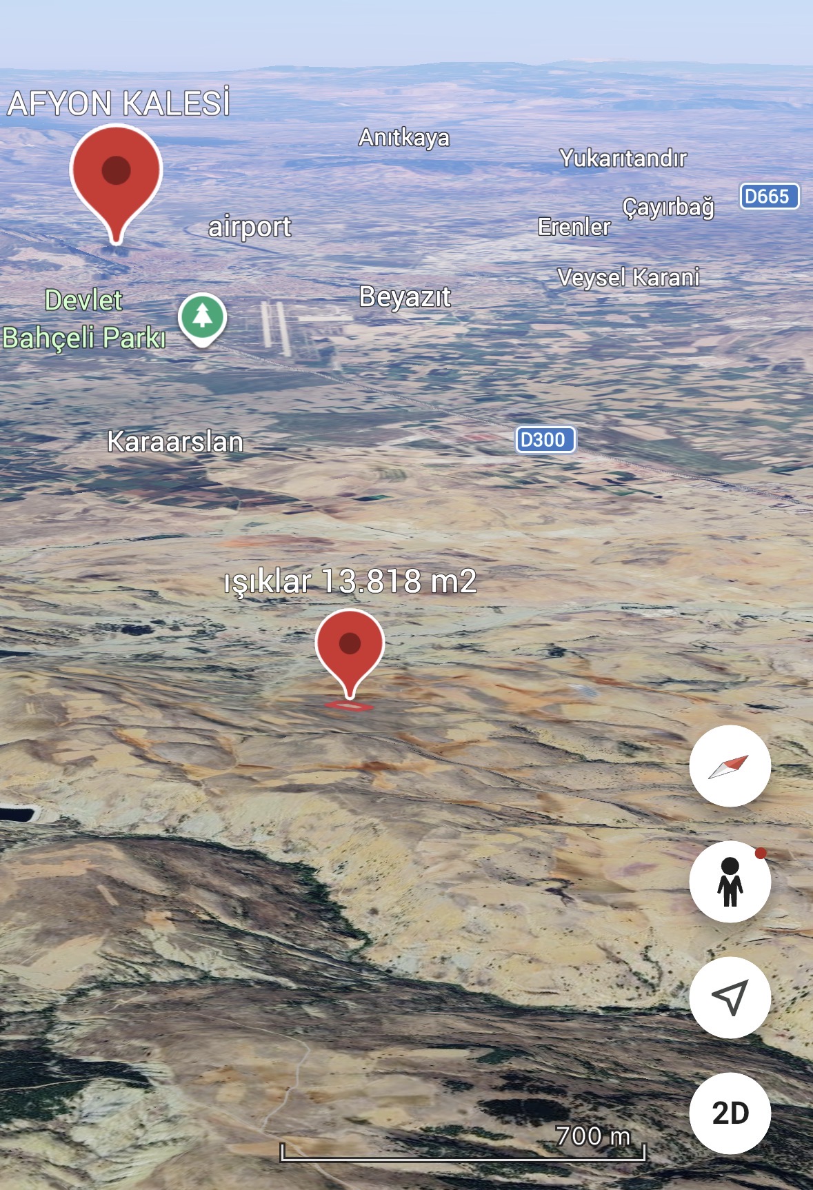 Işıklar Kasabası Satılık 13.818 m2 Tarla